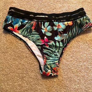 Shein Tropical Bikini Bottom